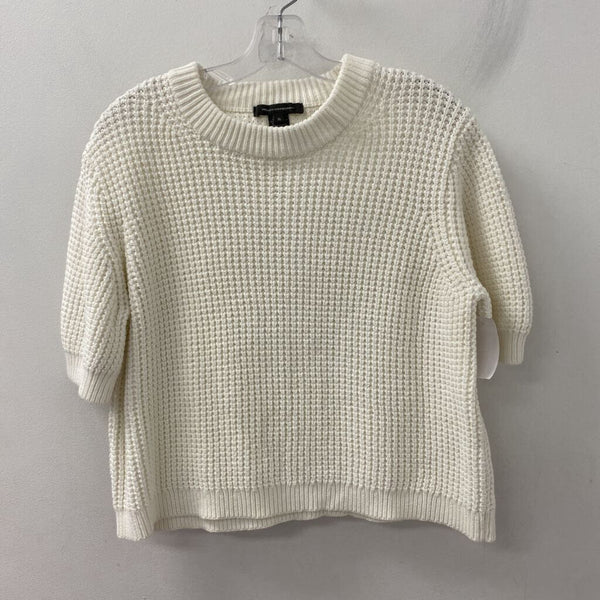 FRENCH CONNECTION WOMEN'S SWEATER cream XL