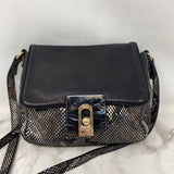 LANVIN WOMEN'S BAG black metallic mix